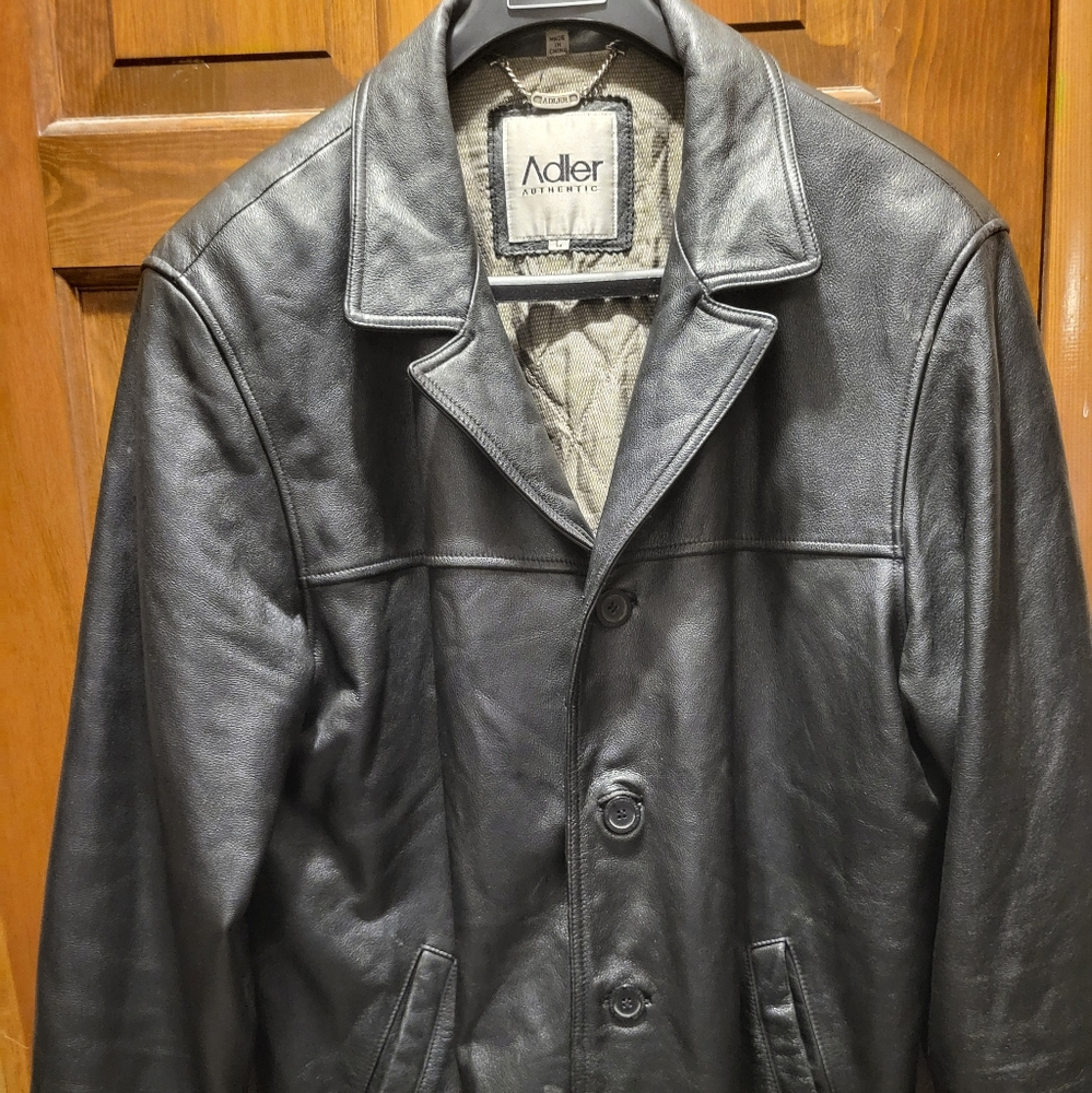 Men's leather jacket